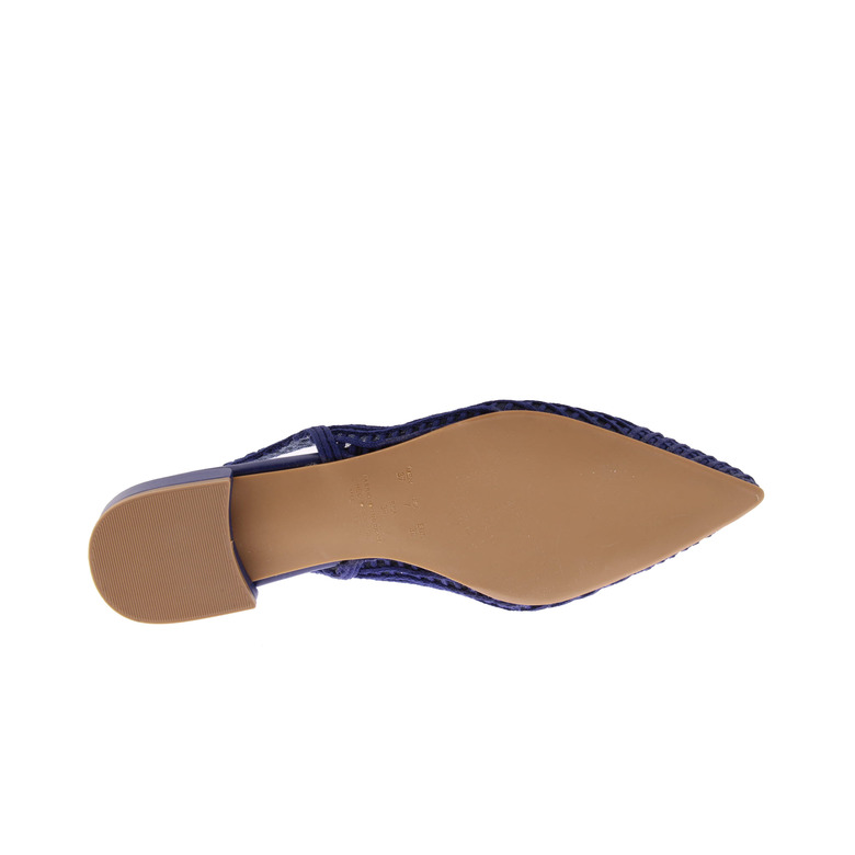 Valentina slingbacks bleu 5