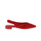 Valentina slingbacks red