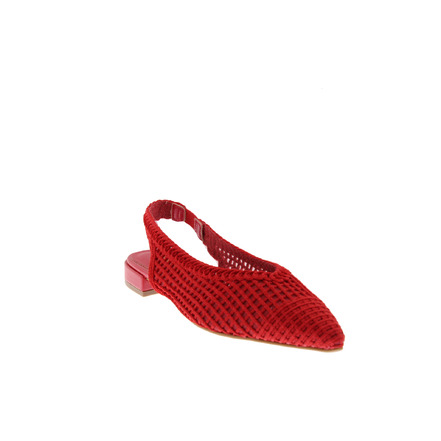 Valentina slingbacks red