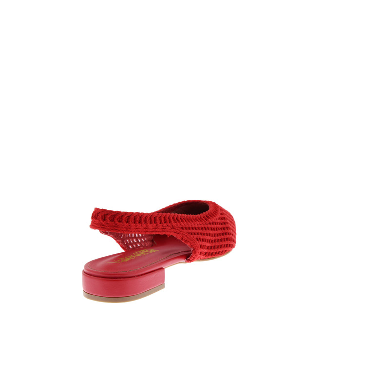 Valentina slingbacks red 4