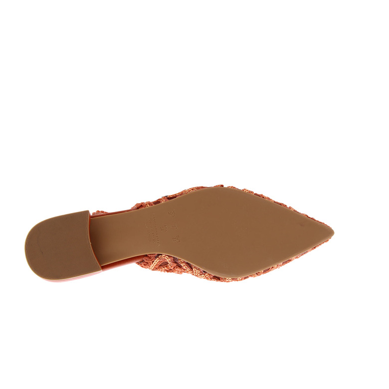 Valentina slingbacks orange 5