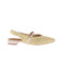 Valentina slingbacks ecru 1