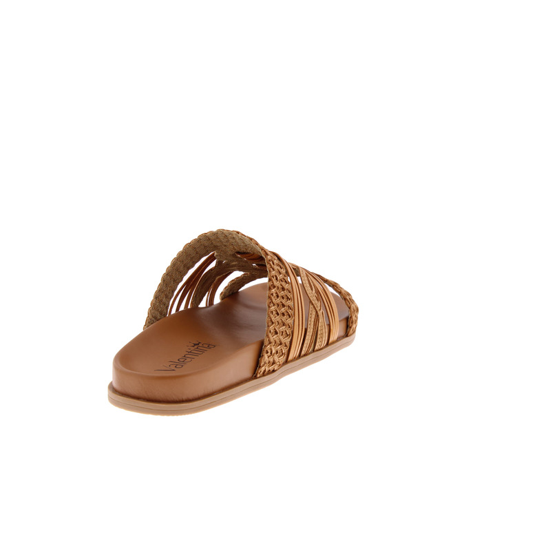 Valentina thong slippers camel 4