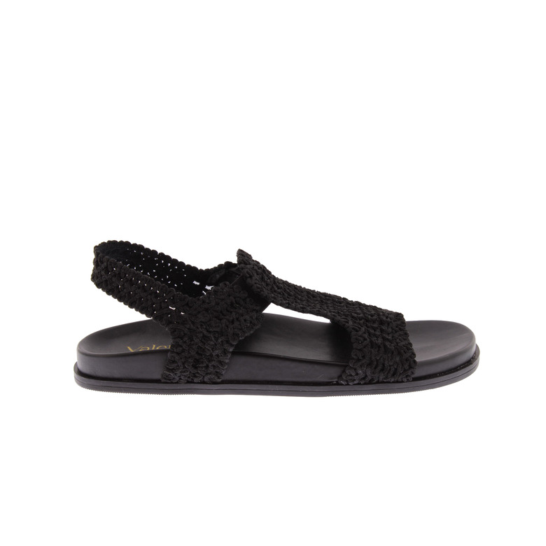 Valentina sandals black 1