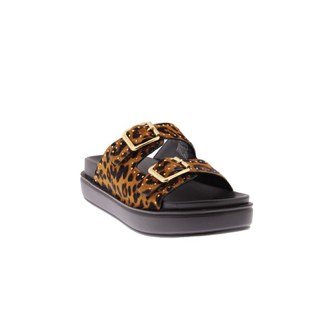 Steve Madden thong slippers brown