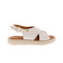 Riverwoods sandals ecru 1