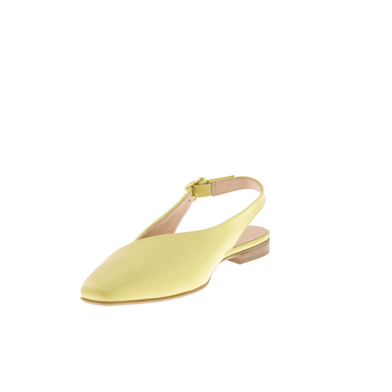 Louisa slingbacks yellow 3