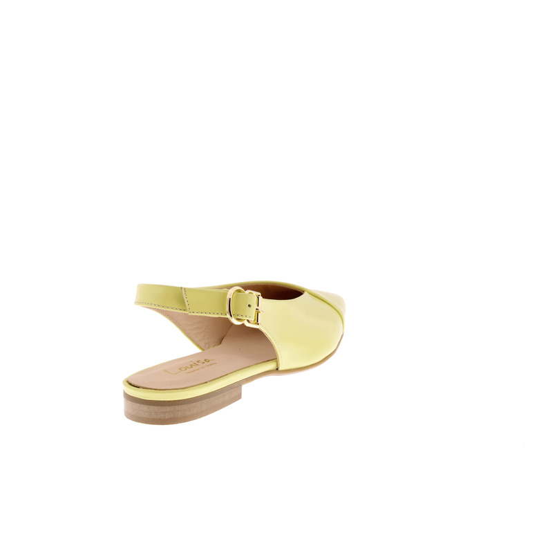 Louisa slingbacks yellow 4