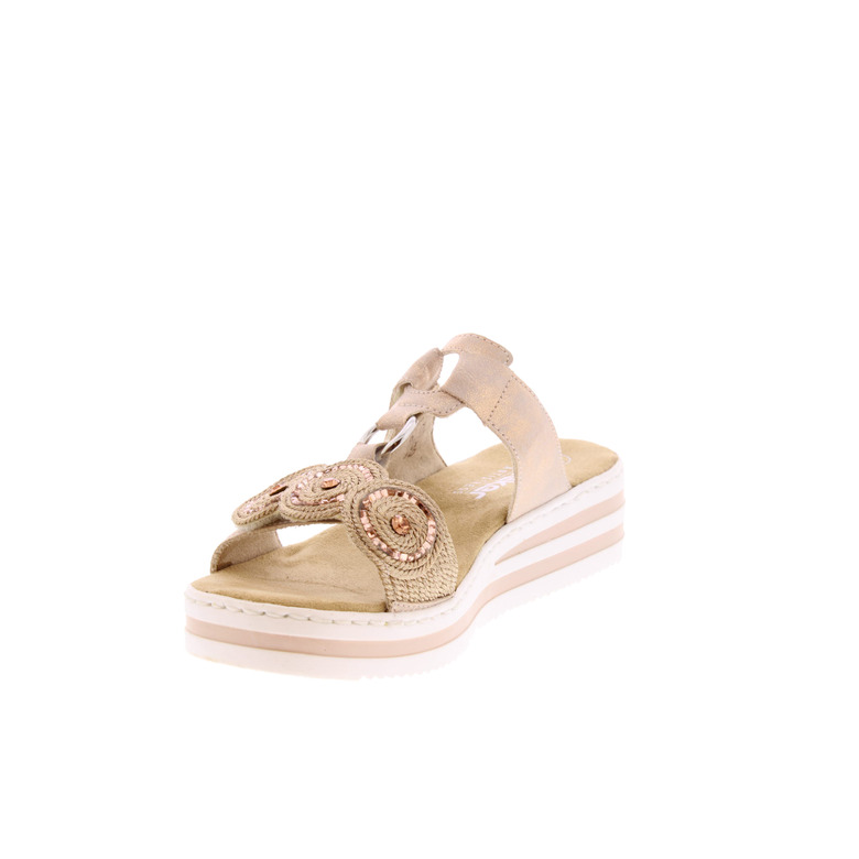 Rieker slippers rosa 3
