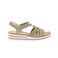 Rieker sandalen groen 1
