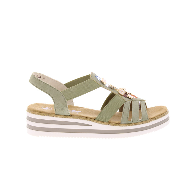 Rieker sandalen groen