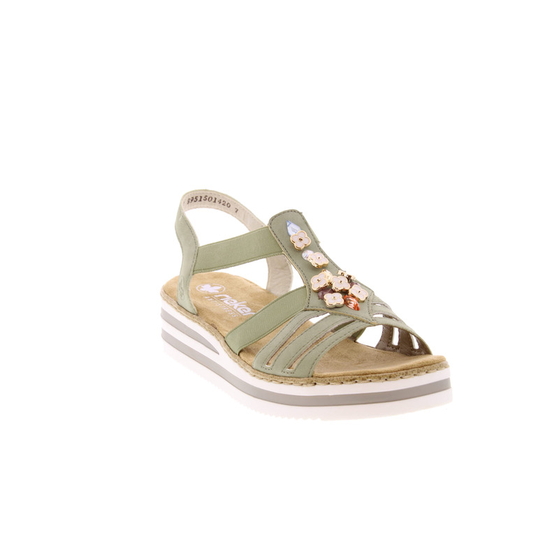 Rieker sandalen groen 2