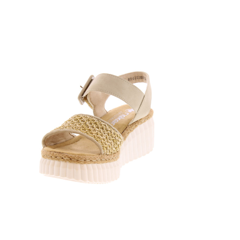 Rieker sandals lightbrown 3