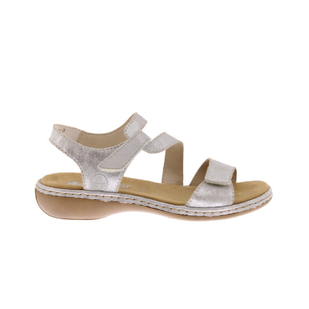 Rieker sandals silver