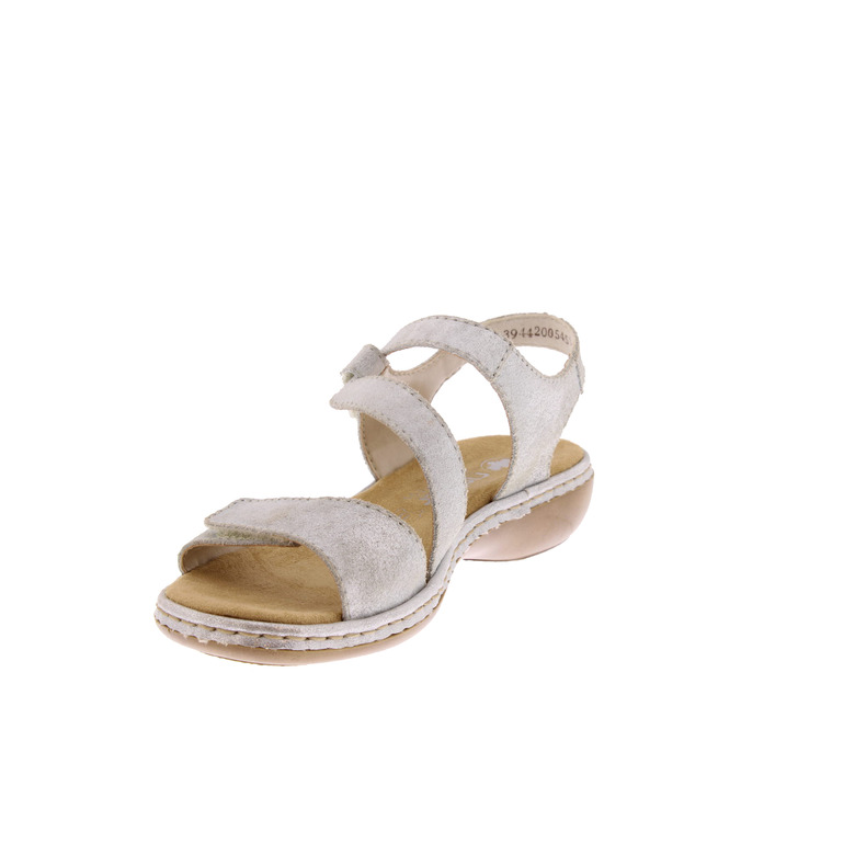 Rieker sandalen zilver 3