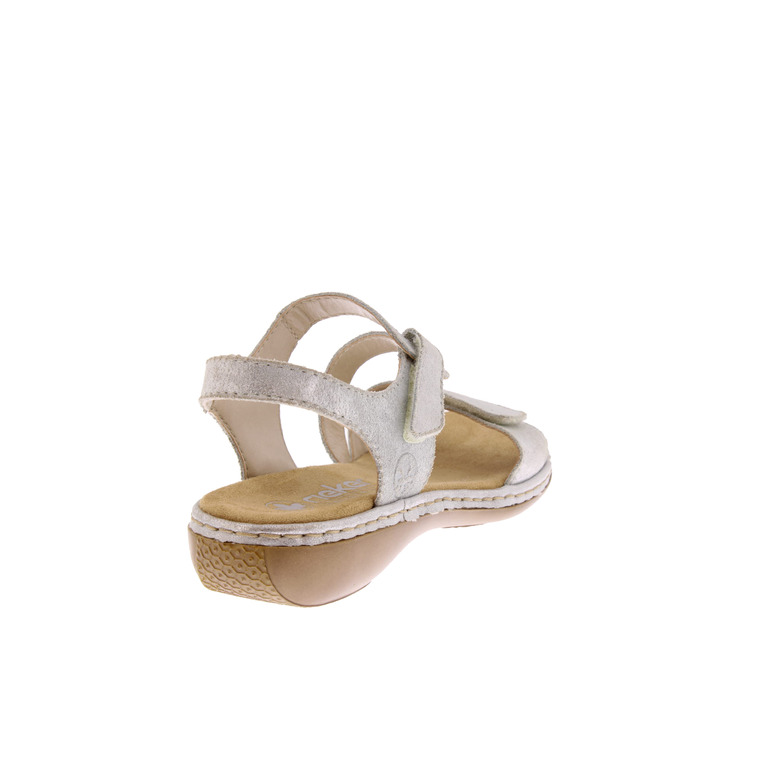 Rieker sandalen zilver 4