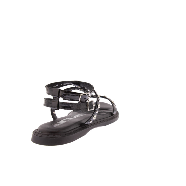 Janet & Janet sandals black 4