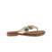 Lazamani thong slippers ecru 1