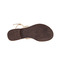 Lazamani sandals gold 5