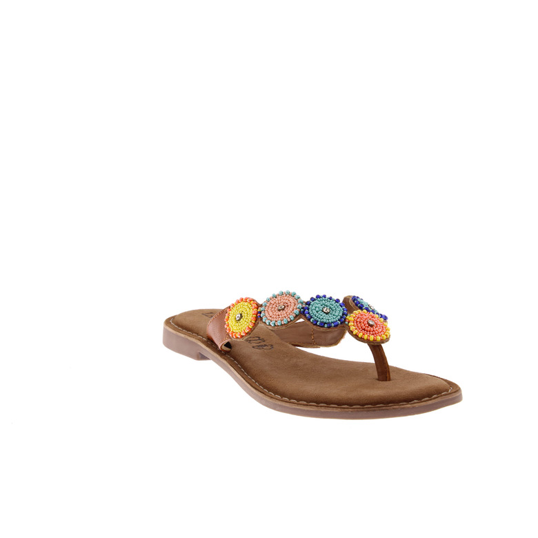 Lazamani thong slippers multicolor 2