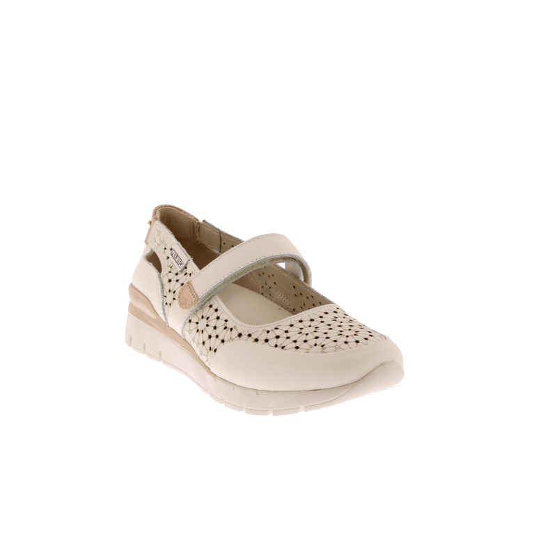 Pikolinos chaussures à velcro ecru 2