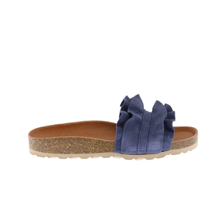 Verbenas thong slippers blue