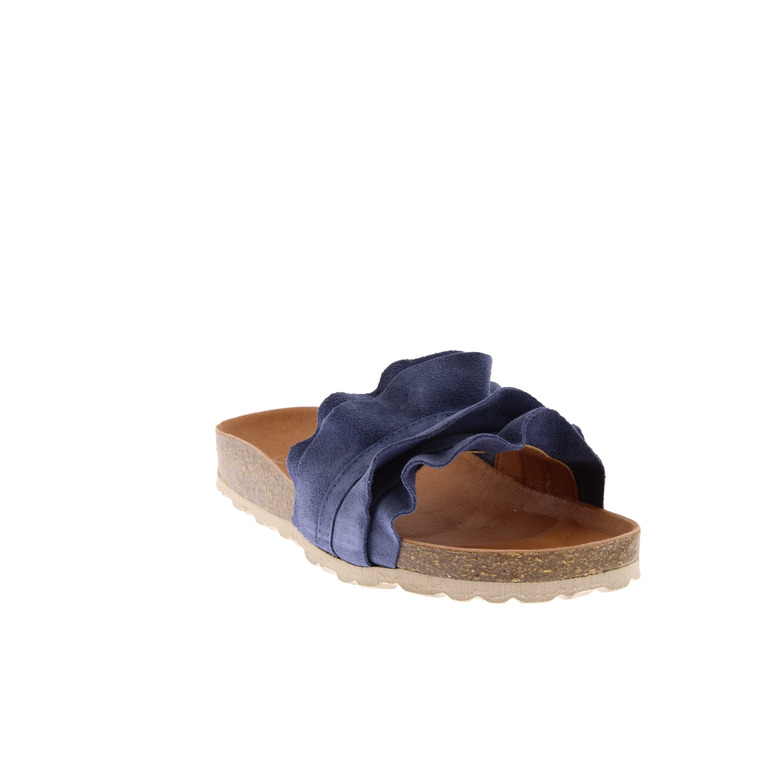 Verbenas thong slippers blue 2