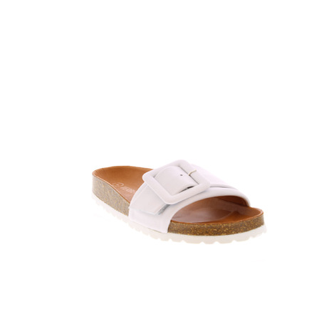 Verbenas thong slippers white