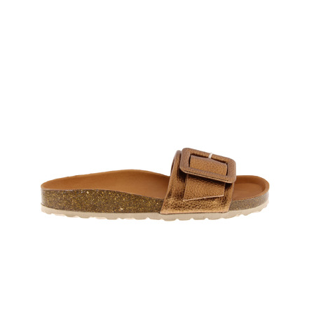 Verbenas thong slippers bronze