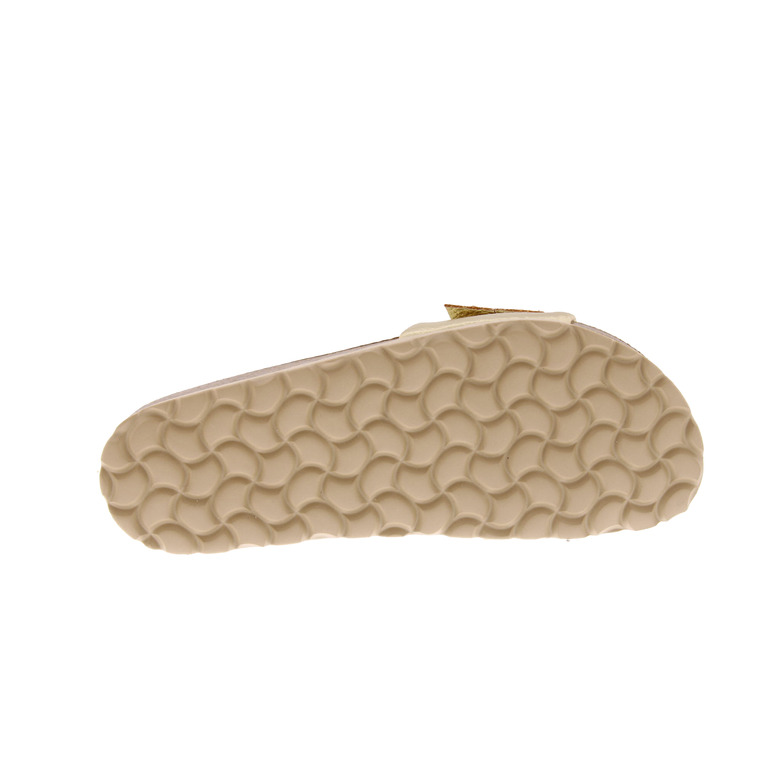 Verbenas thong slippers gold 5