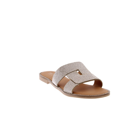Scapa thong slippers silver