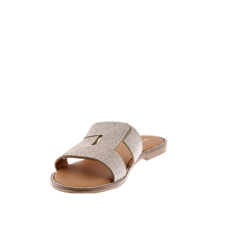 Scapa thong slippers silver 3