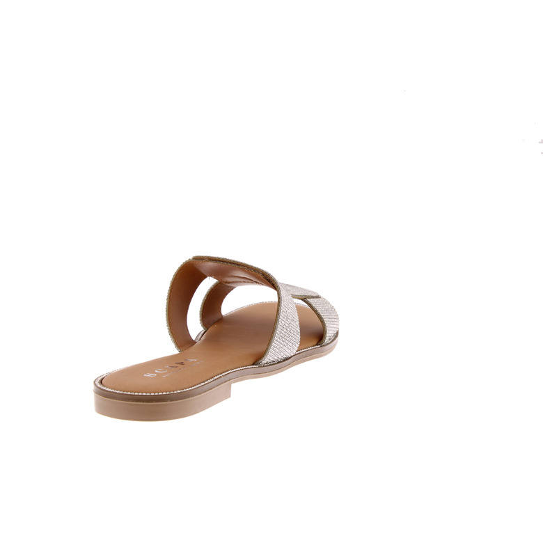 Scapa thong slippers silver 4