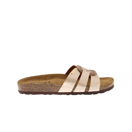 Scapa thong slippers gold