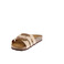 Scapa thong slippers gold 3