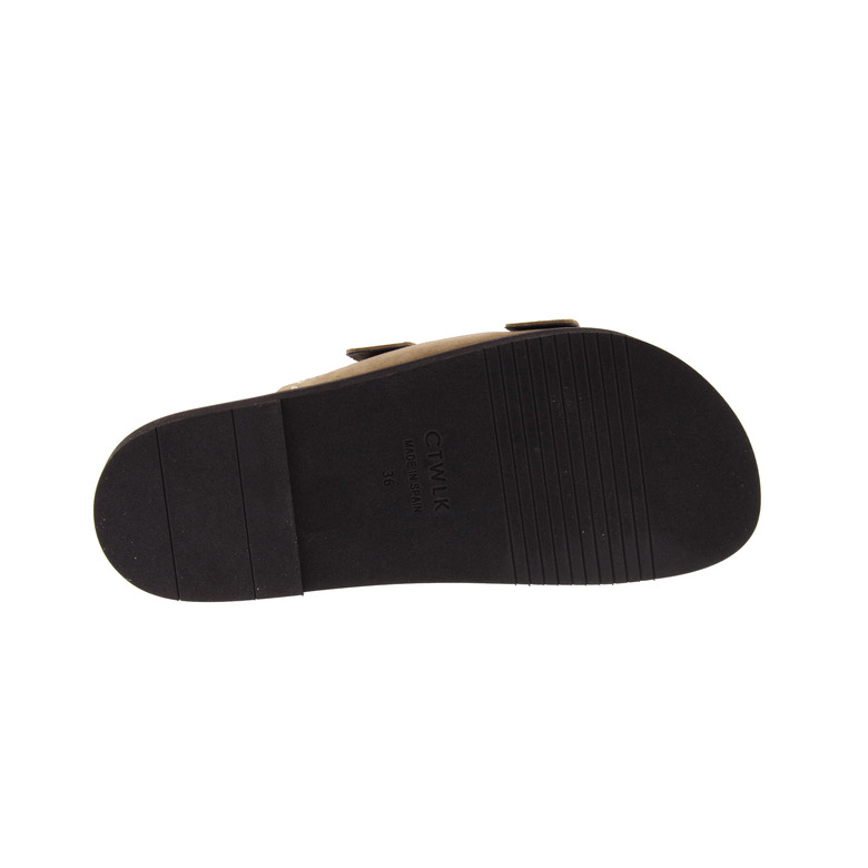 Ctwlk thong slippers lightbrown 5