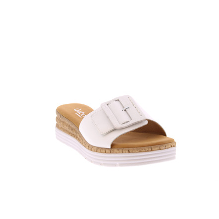 Gabor thong slippers white