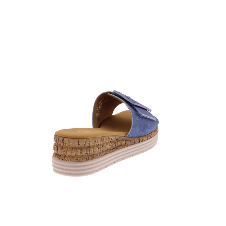 Gabor thong slippers blue 4