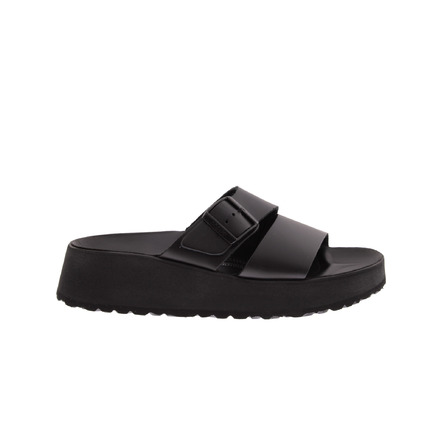 Birkenstock thong slippers black