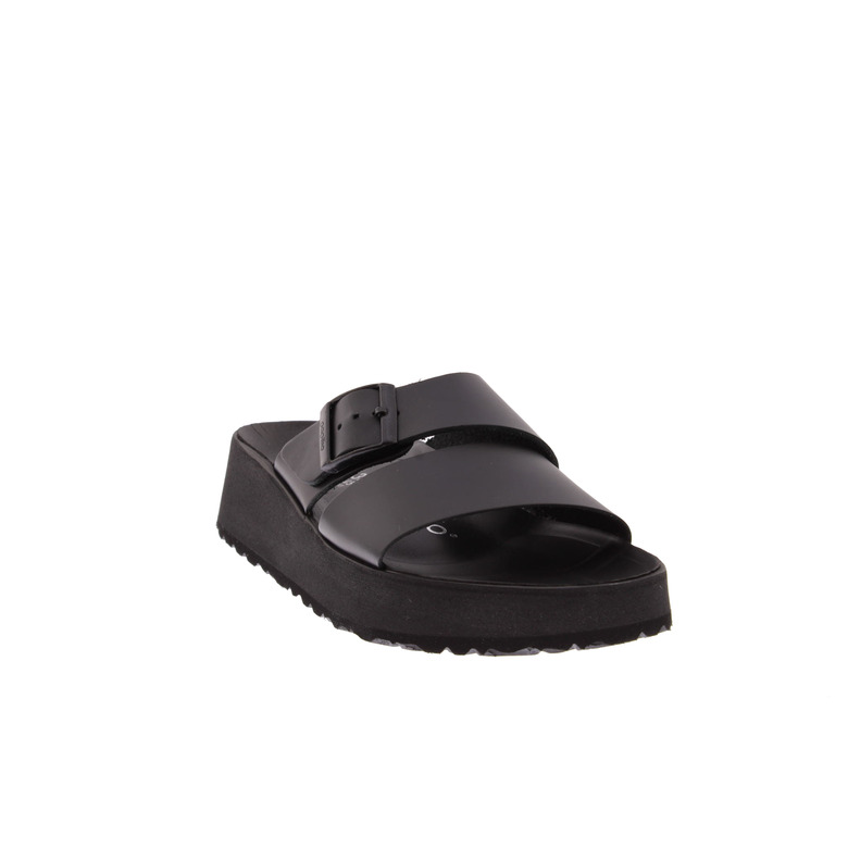 Birkenstock thong slippers black 2