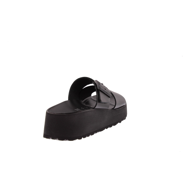 Birkenstock thong slippers black 4