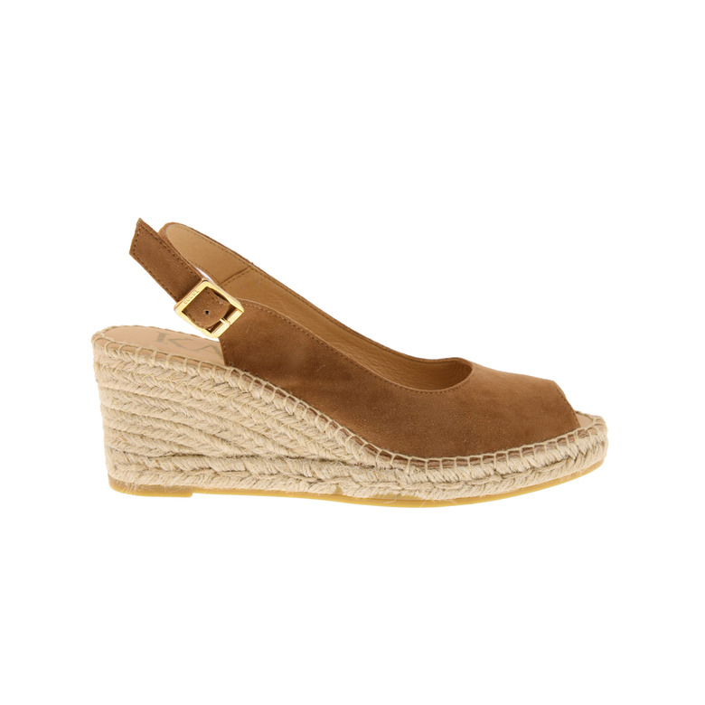 Kanna espadrilles bruin 1