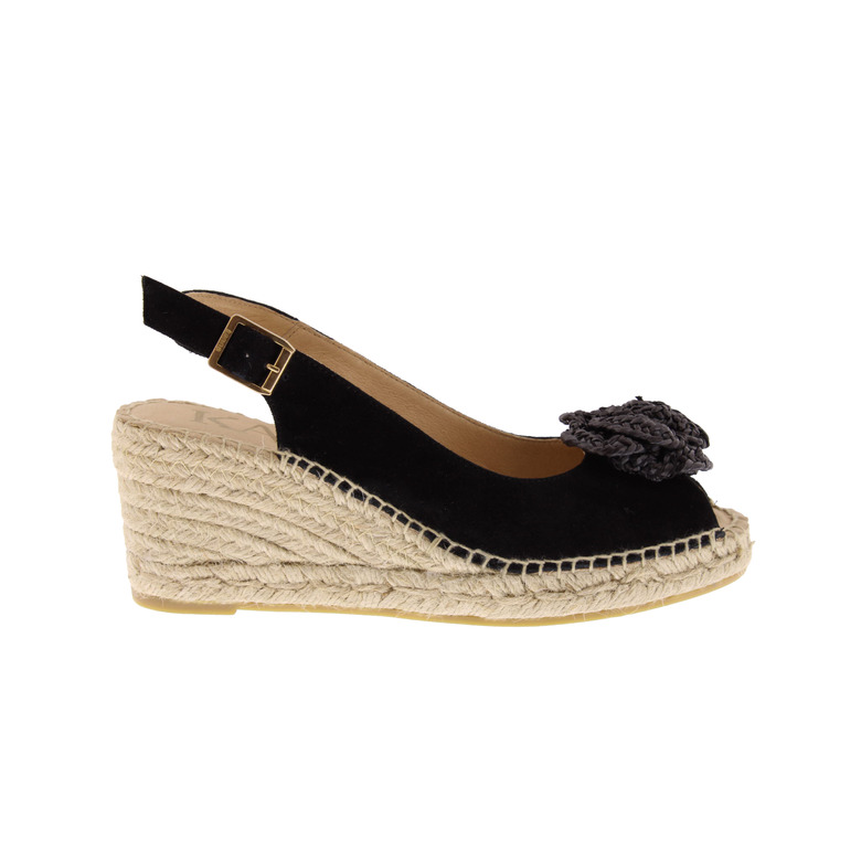 Kanna espadrilles zwart