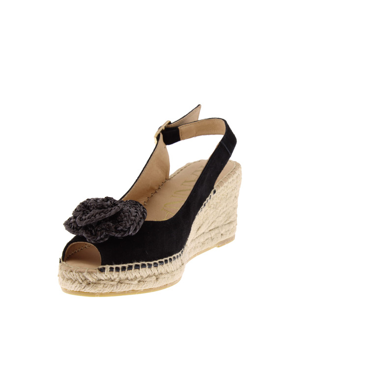 Kanna espadrilles zwart 3
