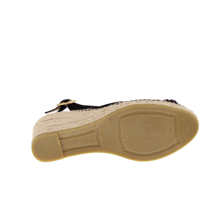 Kanna espadrilles zwart 5