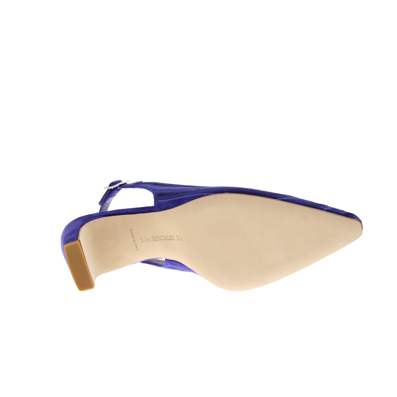 Sam Reychler slingbacks blue 5