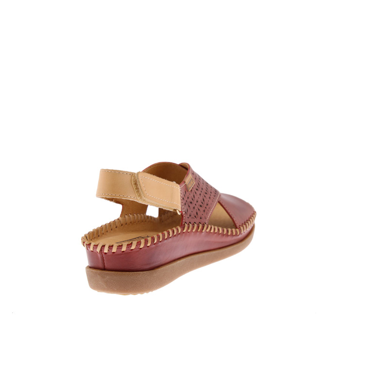 Pikolinos sandalen rood 4