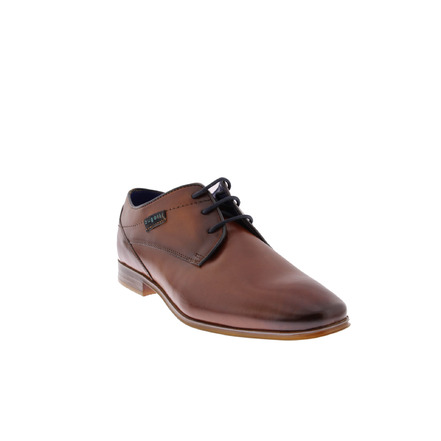 Bugattishoes lace shoes cognac