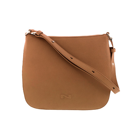 Nathan-baume schoudertas cognac