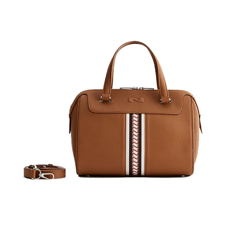 Nathan-baume handtas cognac